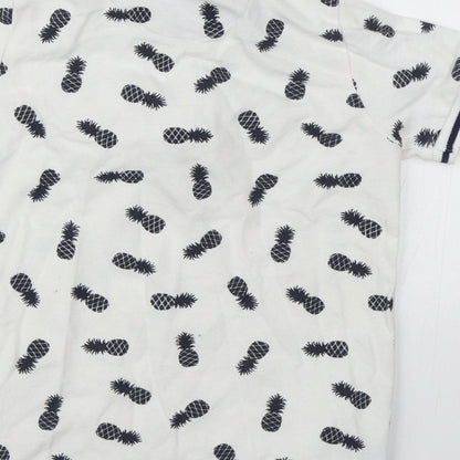 Nutmeg Boys White   Basic Polo Size 4-5 Years