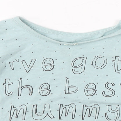 George Girls Green Polka Dot   Pyjama Top Size 12-18 Months