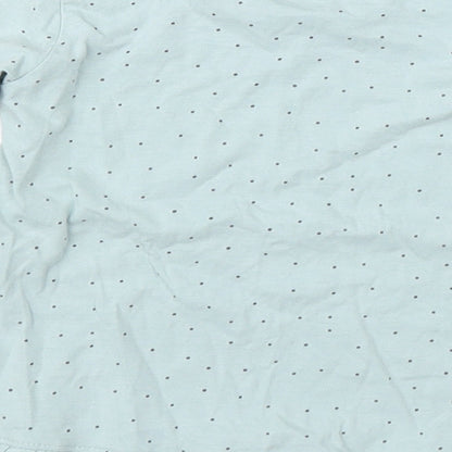 George Girls Green Polka Dot   Pyjama Top Size 12-18 Months