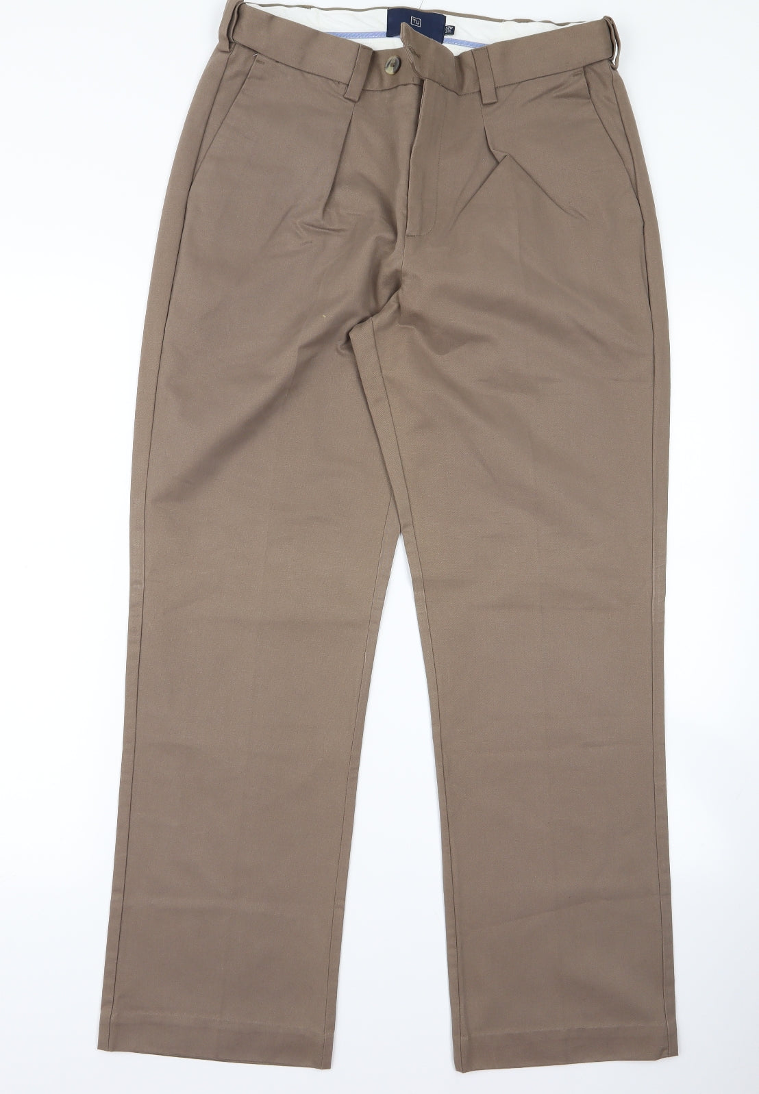 TU Womens Brown   Trousers  Size 32 L32 in