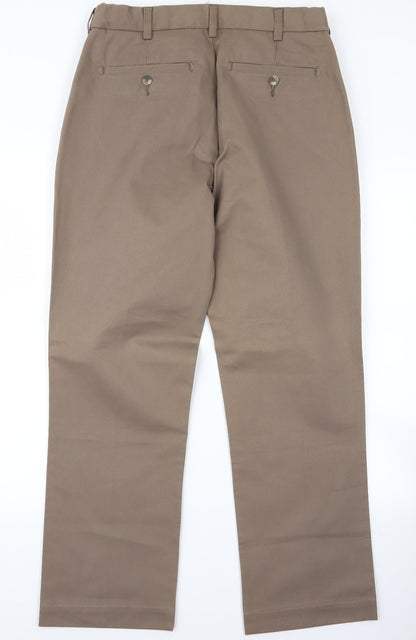 TU Womens Brown   Trousers  Size 32 L32 in