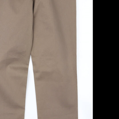 TU Womens Brown   Trousers  Size 32 L32 in