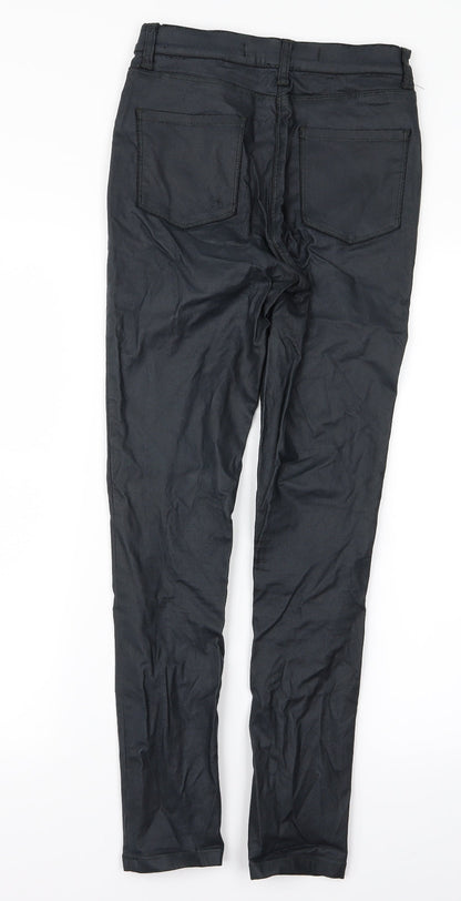 Womens UK Size 6 NEXT Regular Fit Jegging Black Trousers