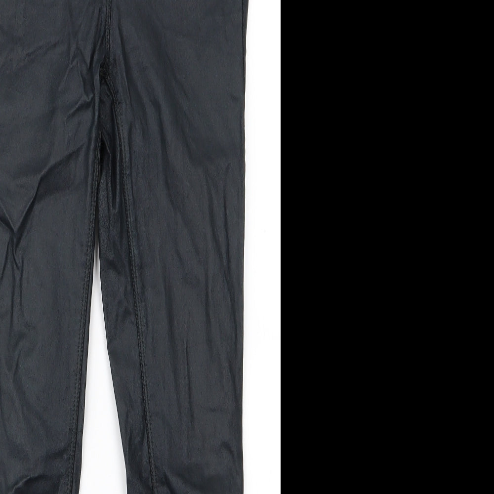 Womens UK Size 6 NEXT Regular Fit Jegging Black Trousers