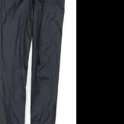 Womens UK Size 6 NEXT Regular Fit Jegging Black Trousers