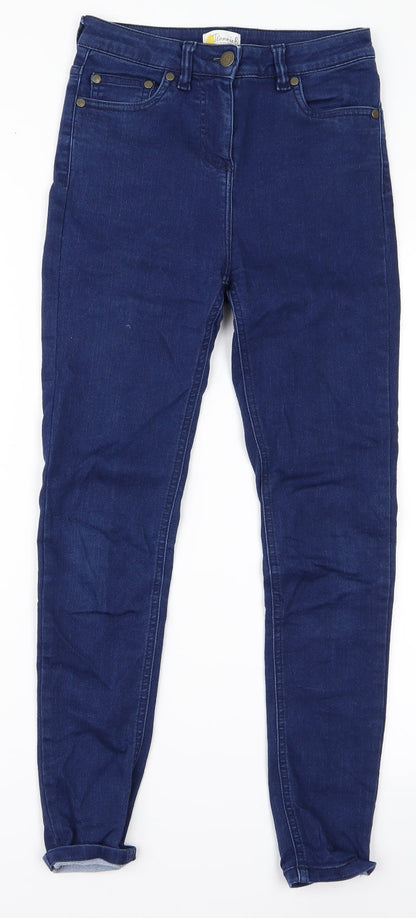 Womens UK Size S Johnnie B Regular Fit Skinny Blue Jeans