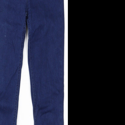 Womens UK Size S Johnnie B Regular Fit Skinny Blue Jeans
