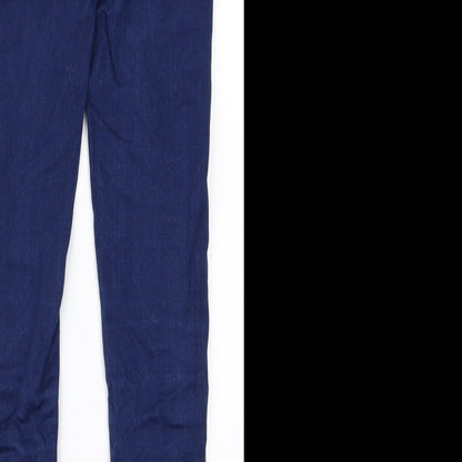 Womens UK Size S Johnnie B Regular Fit Skinny Blue Jeans