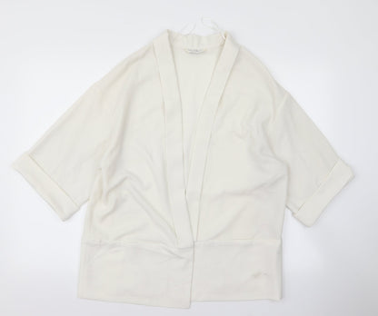 Miss Selfridge Womens White   Jacket  Size 10