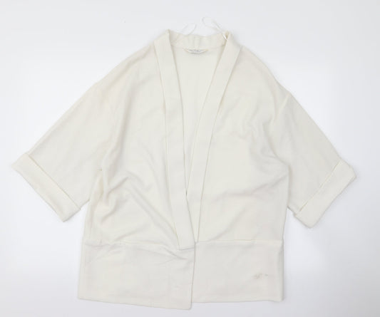 Miss Selfridge Womens White   Jacket  Size 10