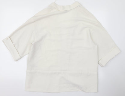 Miss Selfridge Womens White   Jacket  Size 10