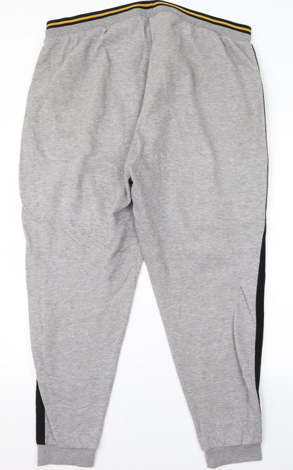 Womens UK Size XL Preworn Regular Fit Jogger Grey Trousers