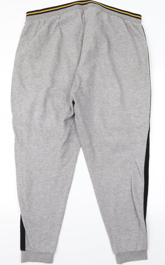 Womens UK Size XL Preworn Regular Fit Jogger Grey Trousers