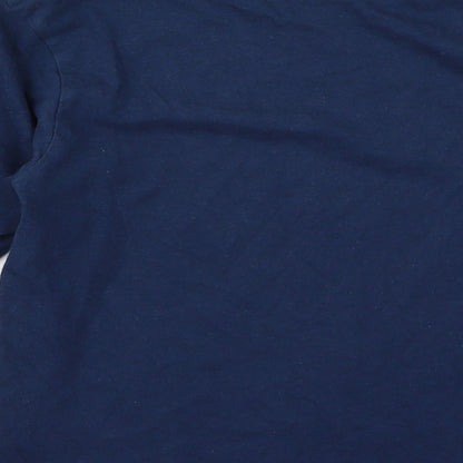 marverl Boys Blue   Basic T-Shirt Size 7 Years  - avengers