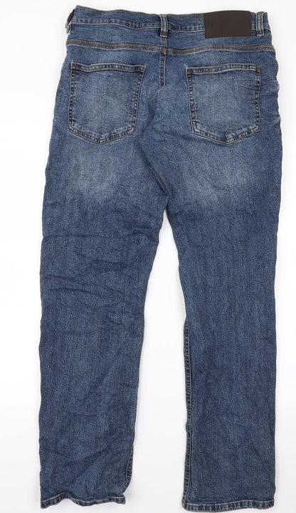 Preworn Womens Blue   Bootcut Jeans Size 34 L26 in