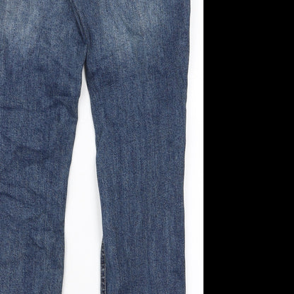 Preworn Womens Blue   Bootcut Jeans Size 34 L26 in
