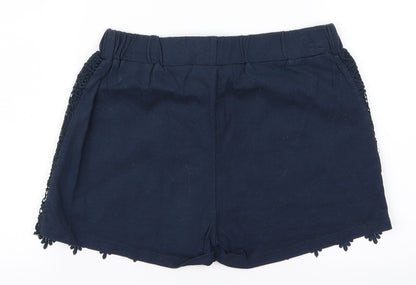 Primark Girls Blue   Hot Pants Shorts Size 10 Years