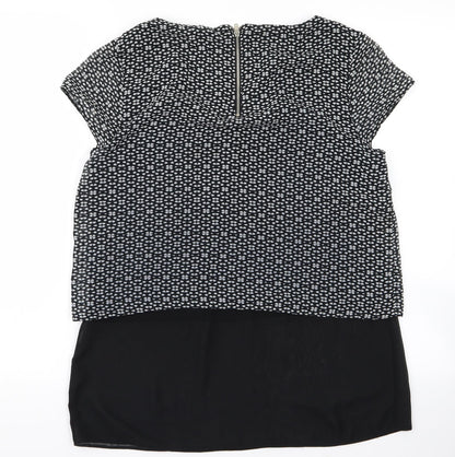 F&F Womens Black   Basic Blouse Size 12