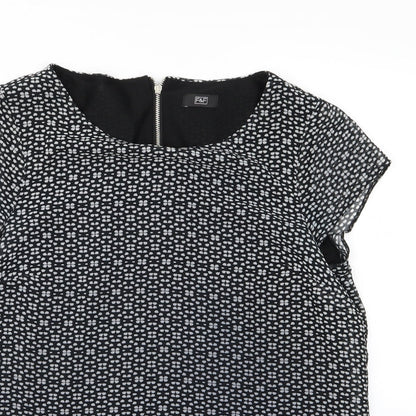 F&F Womens Black   Basic Blouse Size 12