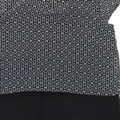 F&F Womens Black   Basic Blouse Size 12