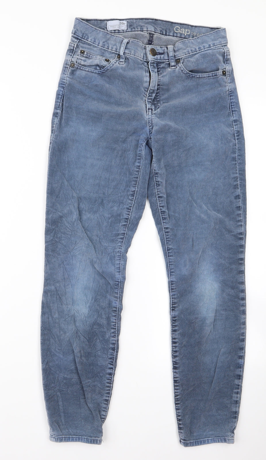 Gap Womens Blue  Denim Skinny Jeans Size 26 L25 in
