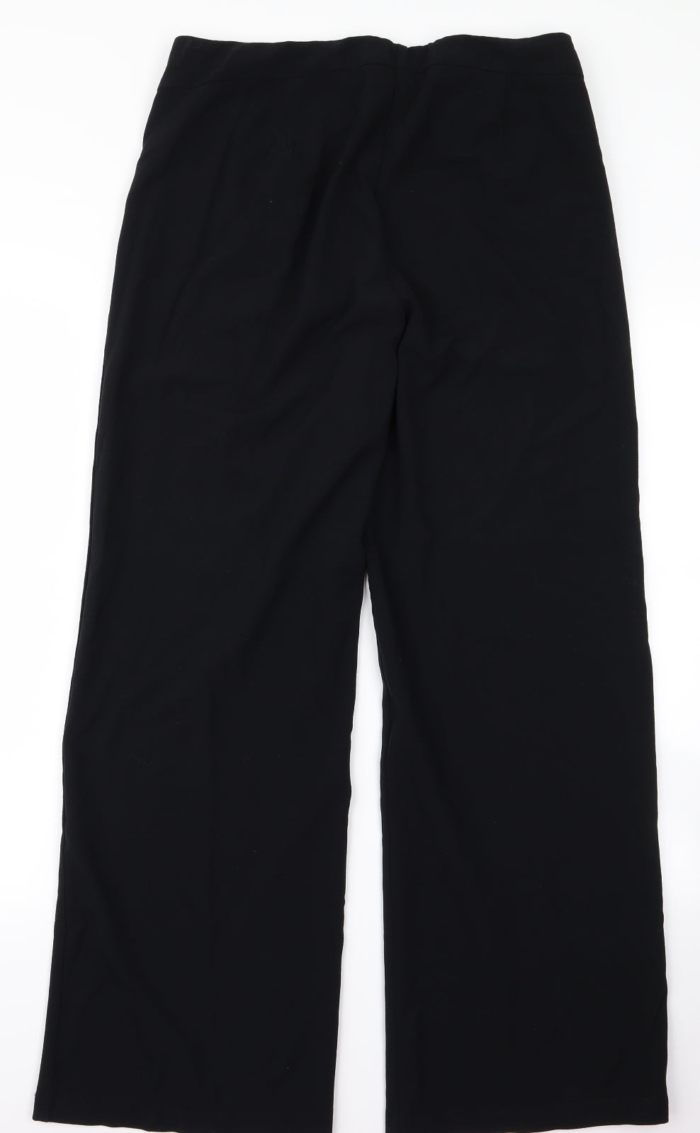 Womens UK Size 12 m&s Regular Fit  Black Trousers