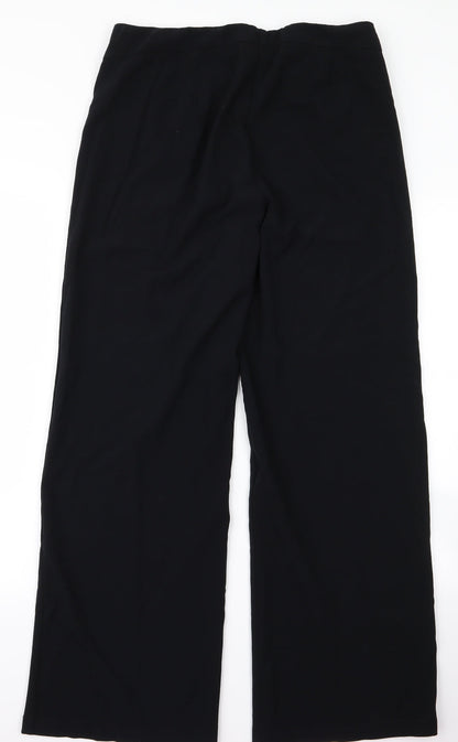 Womens UK Size 12 m&s Regular Fit  Black Trousers