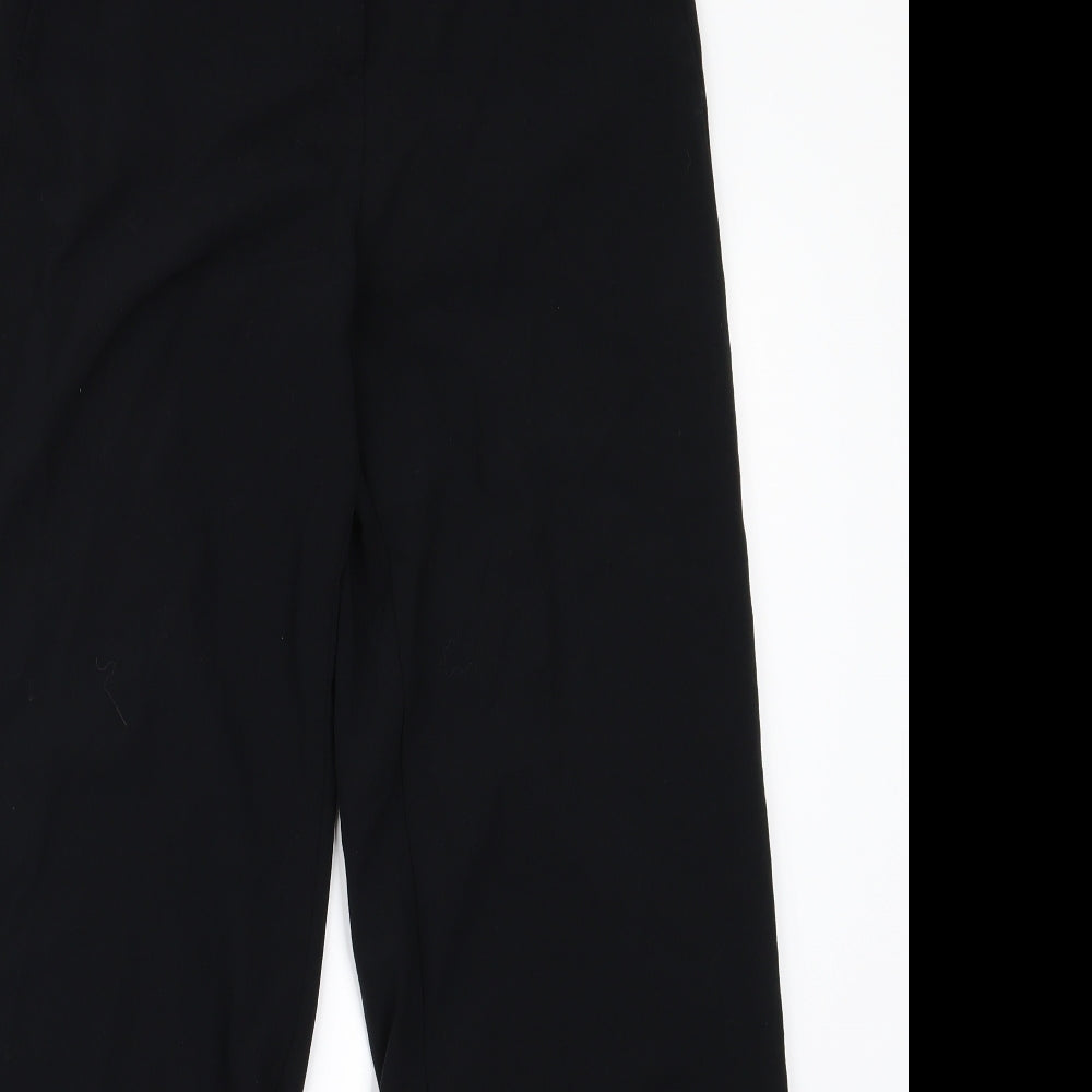 Womens UK Size 12 m&s Regular Fit  Black Trousers