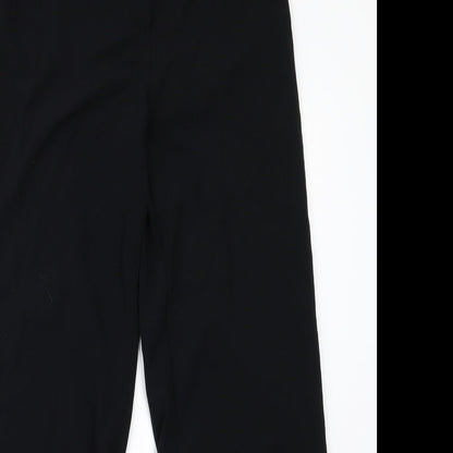 Womens UK Size 12 m&s Regular Fit  Black Trousers