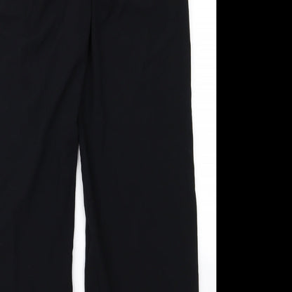 Womens UK Size 12 m&s Regular Fit  Black Trousers