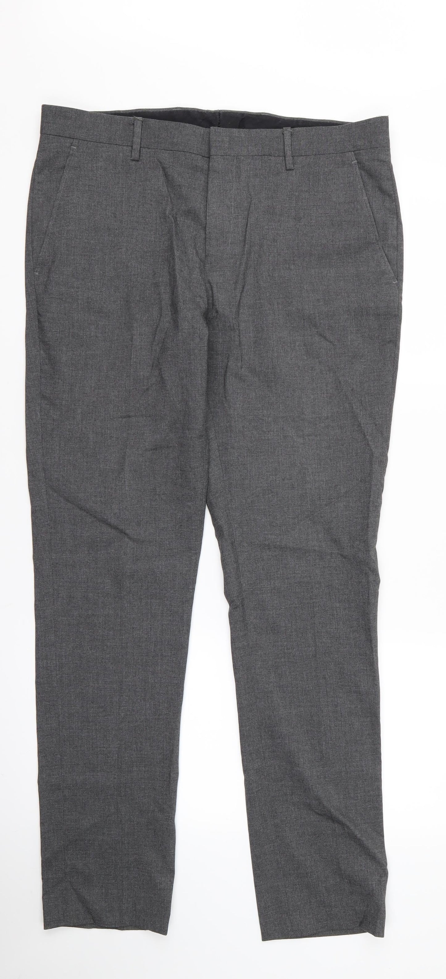 Womens UK Size 32 ASOS Regular Fit  Grey Trousers