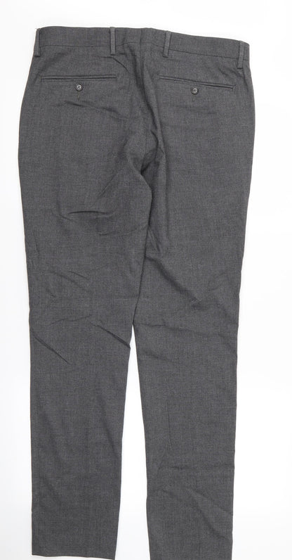 Womens UK Size 32 ASOS Regular Fit  Grey Trousers