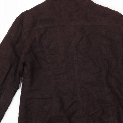 Womens UK Size 12 Wallis Brown Jacket