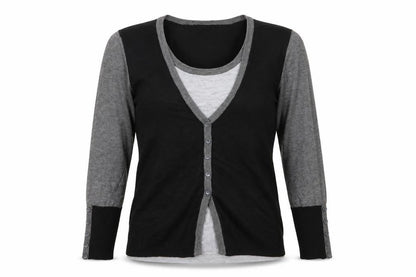 M&Co Womens Grey   Cardigan Jumper Size M