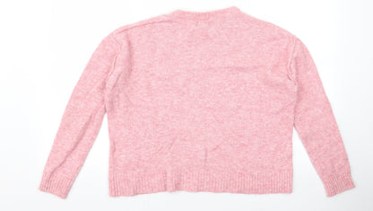 priamark Womens Pink   Pullover Jumper Size 2XS