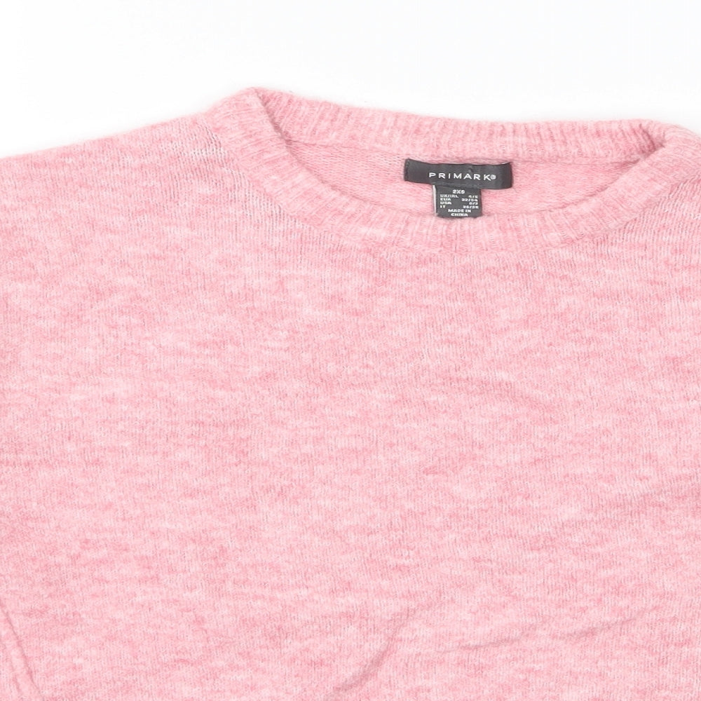 priamark Womens Pink   Pullover Jumper Size 2XS