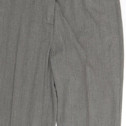 Womens UK Size 14 M&S  Dress Pants Grey Trousers