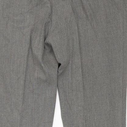 Womens UK Size 14 M&S  Dress Pants Grey Trousers