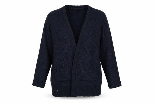 Topshop Womens Blue   Wrap Jumper Size 12