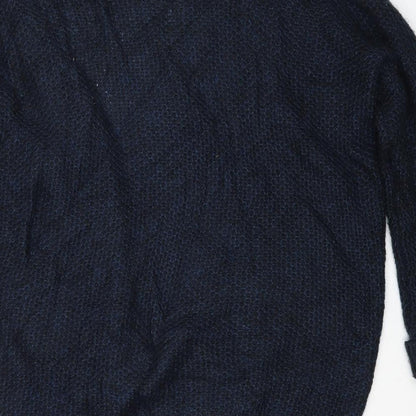 Topshop Womens Blue   Wrap Jumper Size 12
