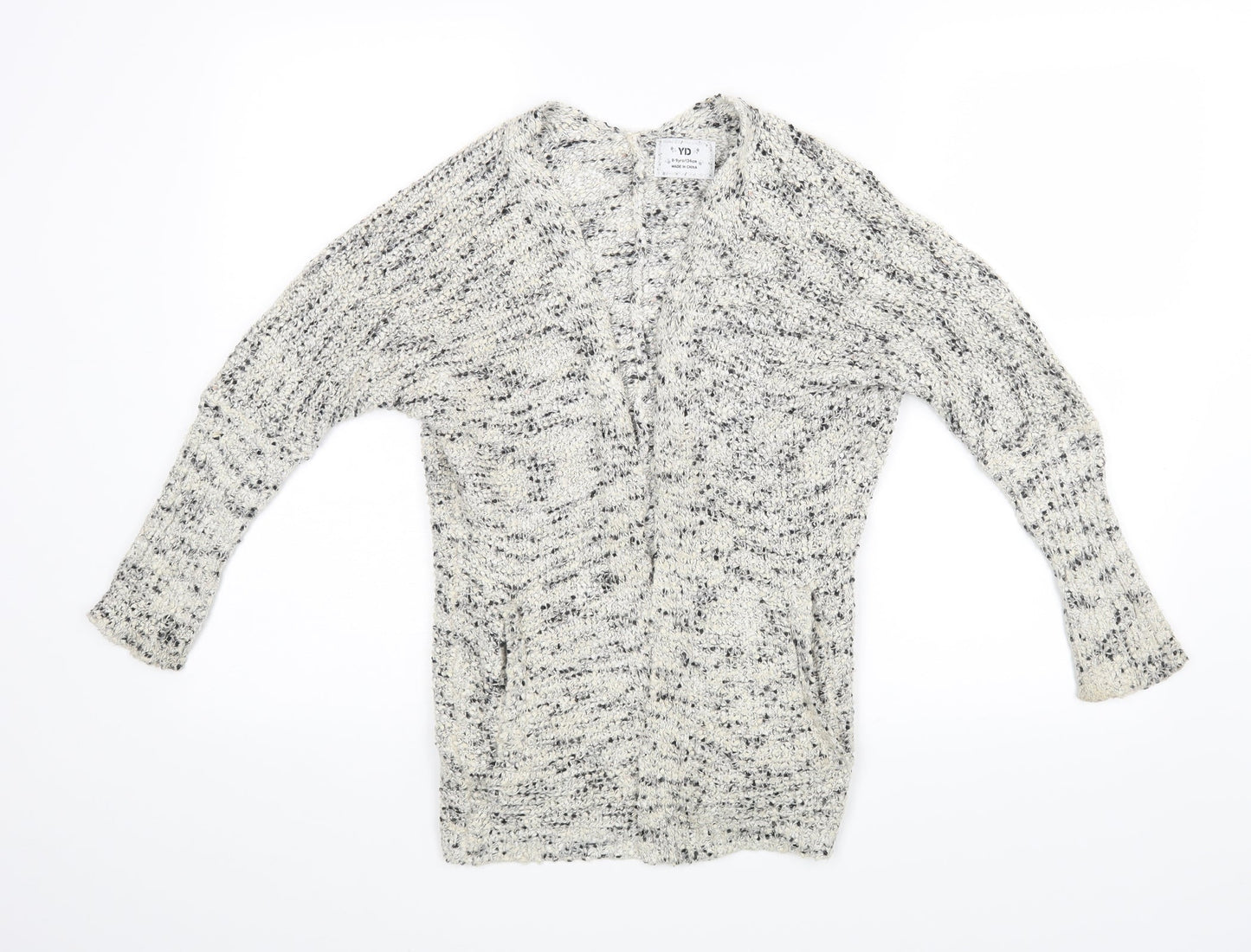 YD Girls Beige   Wrap Jumper Size 8-9 Years
