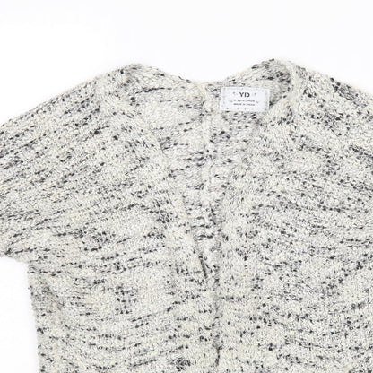 YD Girls Beige   Wrap Jumper Size 8-9 Years