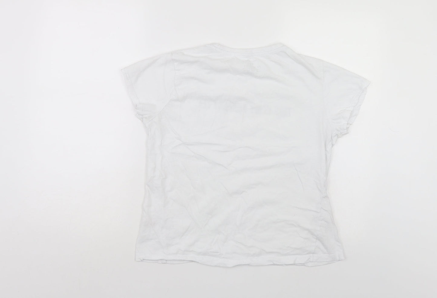 Primark Womens White   Basic Polo Size 10