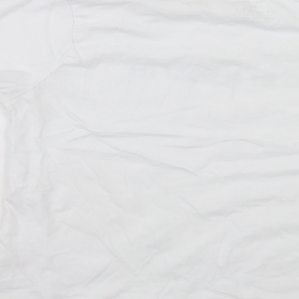 Primark Womens White   Basic Polo Size 10