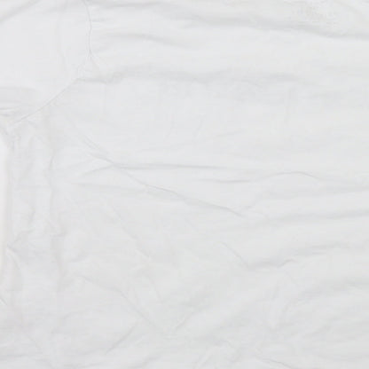 Primark Womens White   Basic Polo Size 10