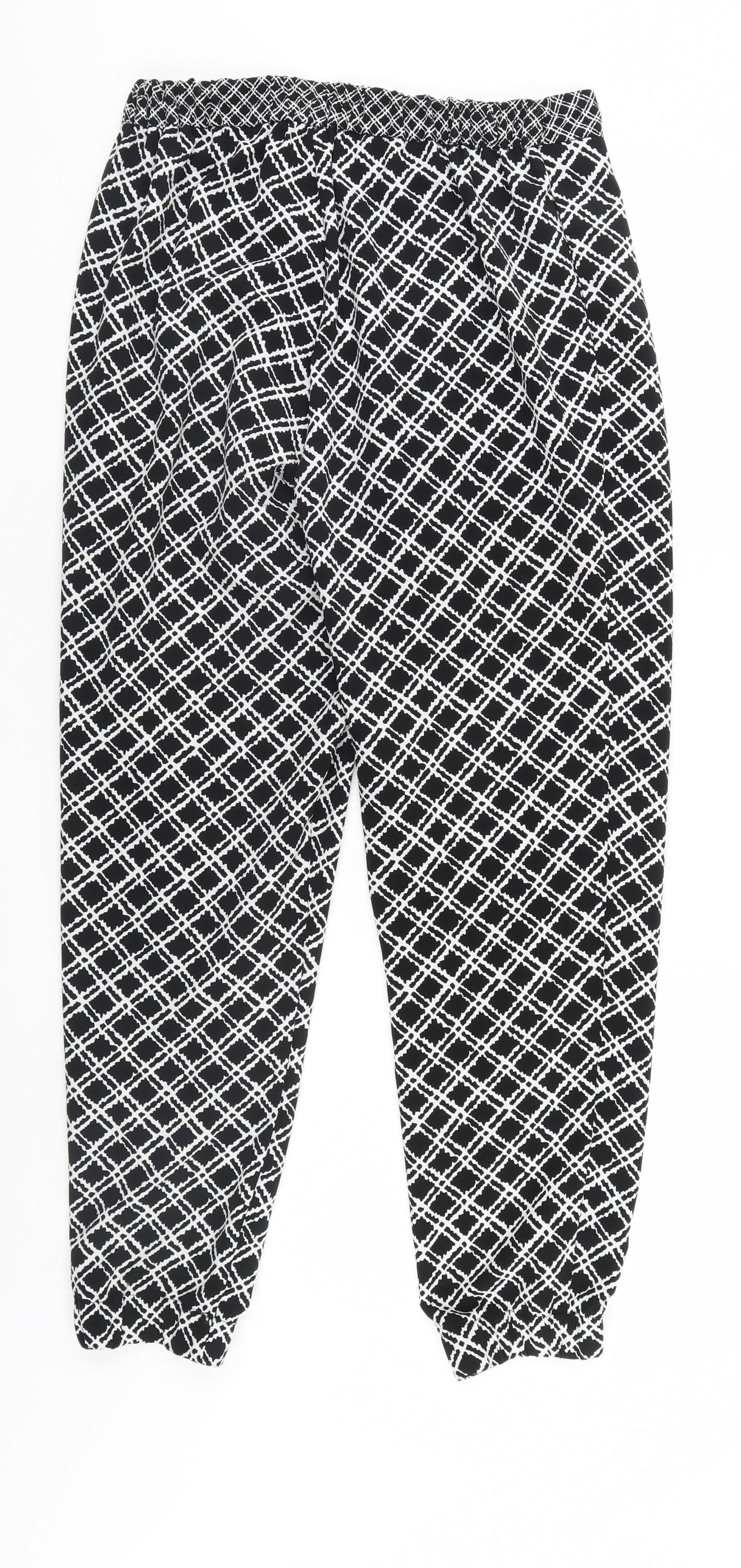 Top Shop Womens Black   Trousers  Size 8 L27 in