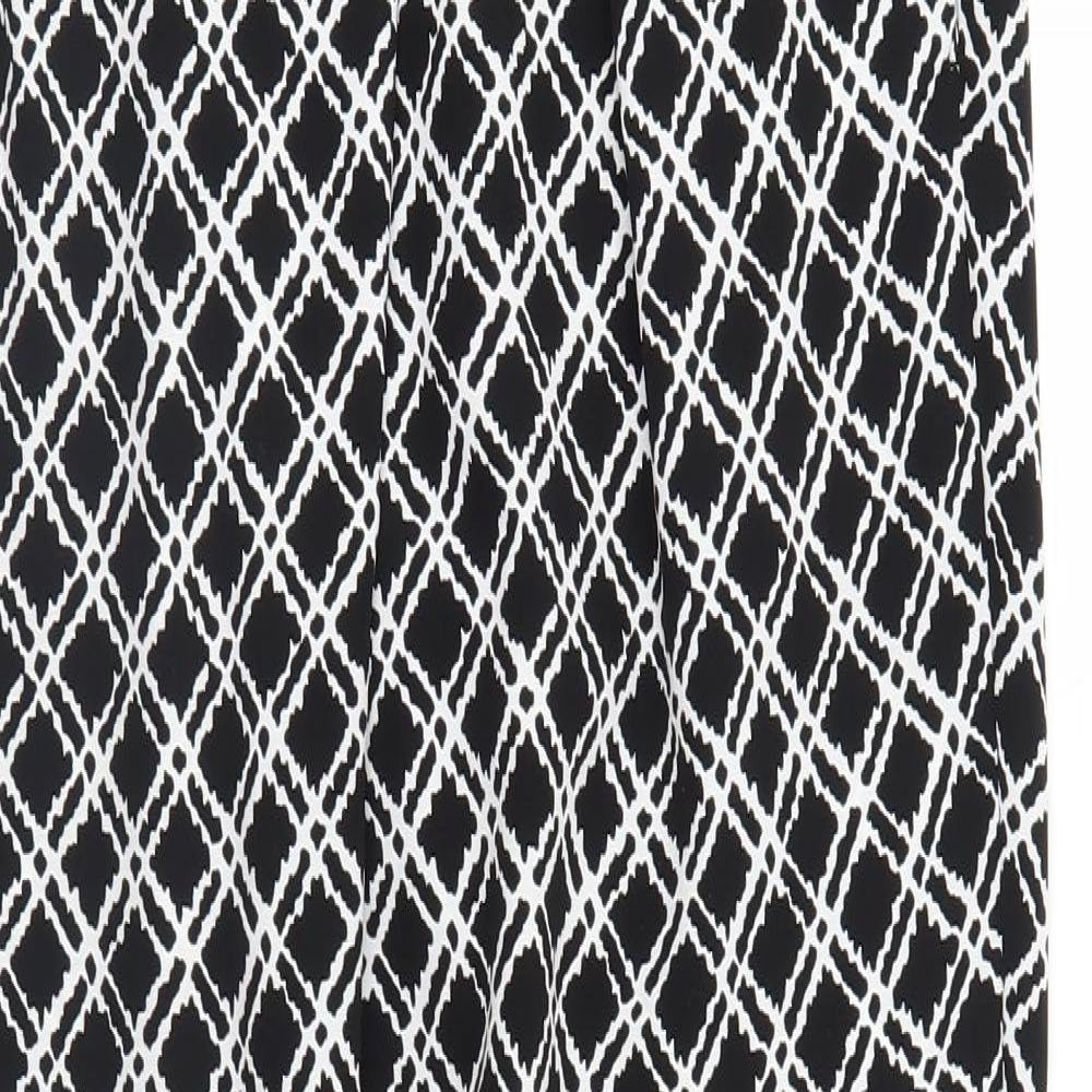 Top Shop Womens Black   Trousers  Size 8 L27 in