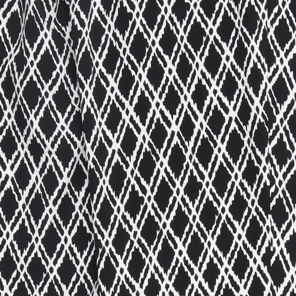 Top Shop Womens Black   Trousers  Size 8 L27 in