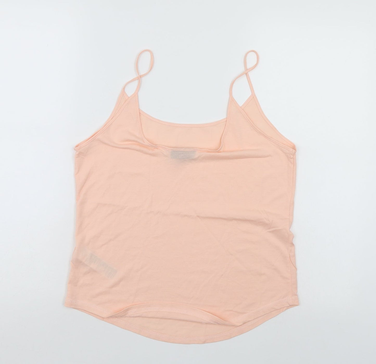 Womens UK Size 12 Top Shop Pink Basic Tank