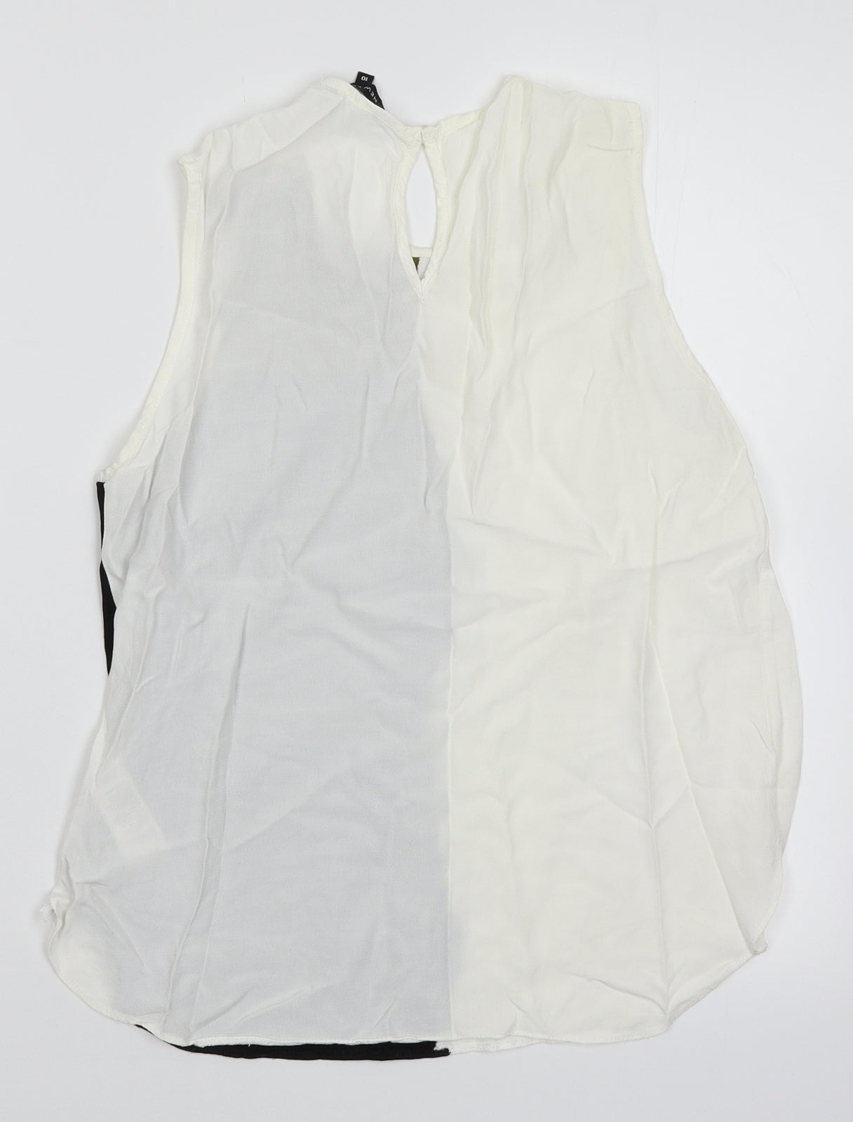 Womens UK Size 10 New Look Multicoloured Basic Tank